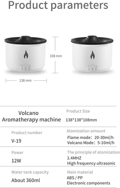 BOHOFAM V20 Essential Oil Diffuser and Humidifier 360ml