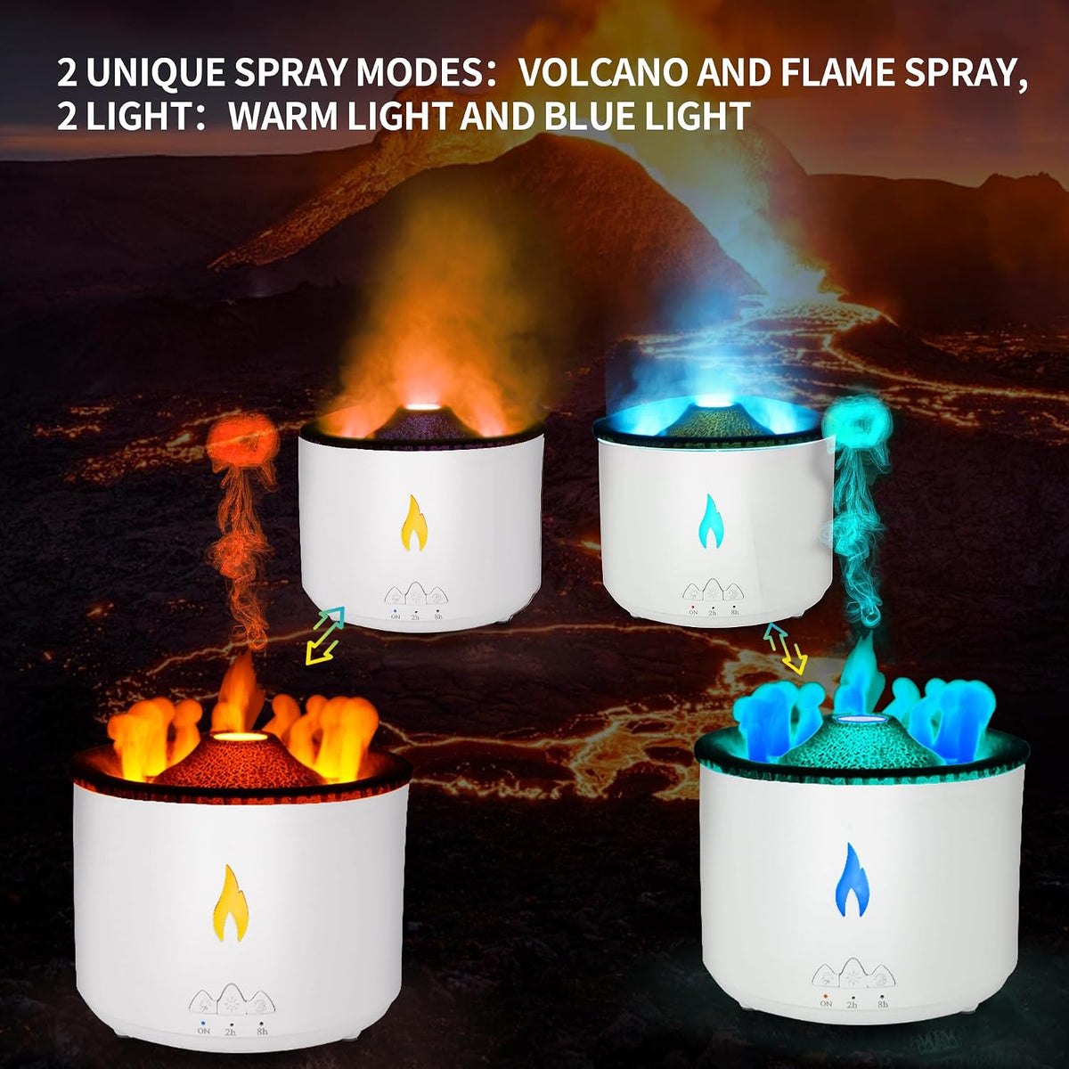 BOHOFAM V20 Essential Oil Diffuser and Humidifier 360ml
